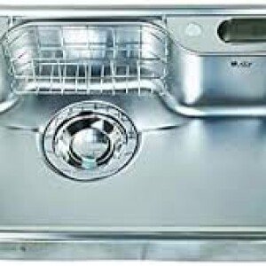 حوض المطبخ الكورى 75 × 50 سم بالصرف و المشتملات HENZ KOREA إستانلس Made In Korea